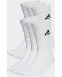 adidas - Cushioned Sportswear Crew Socks 6 Pairs - Lyst
