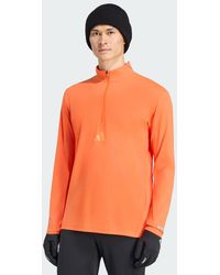 adidas - Terrex Xperior Half Zip Long-Sleeve Top T-Shirt - Lyst