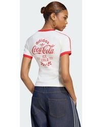 adidas - X Coca-Cola 3-Stripes T-Shirt - Lyst