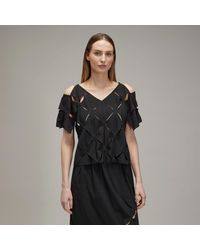 adidas - Y-3 Puzzle Long-Sleeve Top - Lyst