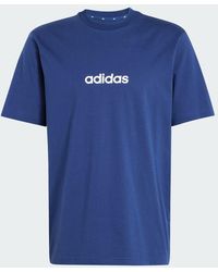 adidas - Essentials Single Jersey Logo T-Shirt - Lyst
