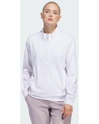 adidas - Ultimate365 Half-Zip Layering Top - Lyst