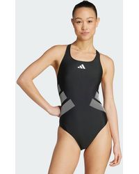 adidas Originals - Logo C-Back Swimsuit - Lyst