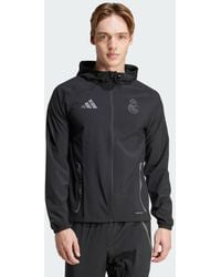 adidas - Giacca Tiro 25 Competition Vis Tech Travel Real Madrid - Lyst
