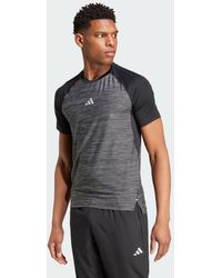 adidas - Gym+ Training 3-Stripes T-Shirt - Lyst