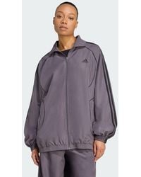 adidas - Giacca Da Allenamento Teamgeist Adicolor Oversized Woven - Lyst