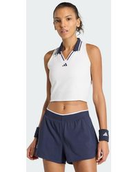 adidas - Tennis Climacool Crop Tank Pro - Lyst