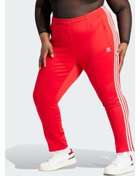 adidas - Adicolor Sst Track Tracksuit Bottoms (Plus Size) - Lyst