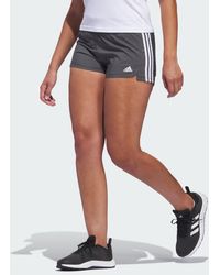 adidas - Pacer 3-Stripes Woven Shorts - Lyst
