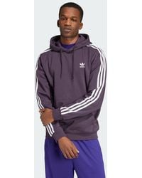 adidas Originals - ADICOLOR CLASSICS 3-STREIFEN HOODIE - Lyst