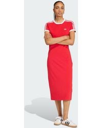 adidas - 3 Stripes Dress (Slim) - Lyst