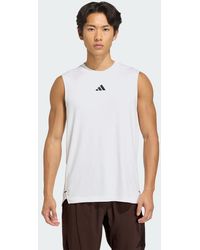 adidas - D4T Primelift 3 Stripes Tank Top - Lyst