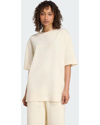 adidas - Camiseta Essentials Linear Oversized - Lyst