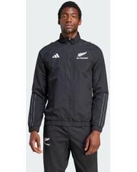 adidas - All Blacks Rugby Track Suit Track Top - Lyst