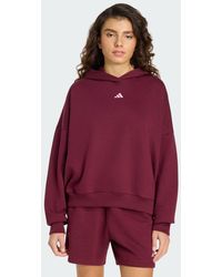 adidas - Sudadera Con Capucha 3 Stripes Studio - Lyst