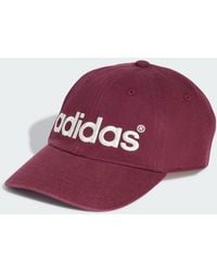 adidas - Washed Twill Dad Baseball Cap - Lyst