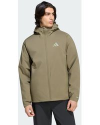 adidas - Terrex Multi Essentials Climaproof Insulated Hooded Jacket - Lyst
