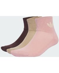 adidas - Ankle 3 Pack Calcetines - Lyst
