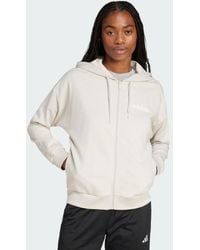 adidas Originals - Hoodie ESSENTIALS LINEAR FRENCH TERRY KAPUZENJACKE - Lyst