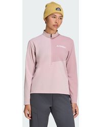 adidas - Terrex Multi Climacool 1/2 Zip Long Sleeve Long-Sleeve Top - Lyst