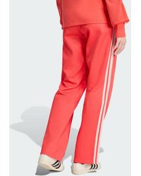 adidas - Firebird Track Pants With Knitted Crochet Details - Lyst