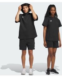 adidas - Dugout Short Sleeve Hoodie (Gender Neutral) - Lyst