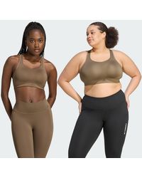 adidas - Optime Workout High Support Bra - Lyst