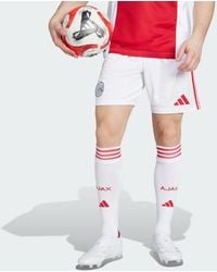 adidas - Ajax Amsterdam 25/26 Home Shorts - Lyst
