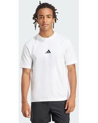 adidas - Essentials Small Logo Single Jersey T-Shirt - Lyst