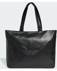 adidas - Polyurethane Shopper Bag Outline Trefoil - Lyst