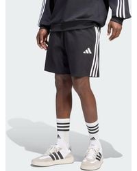 adidas - Essentials 3-Stripes Single Jersey Shorts - Lyst