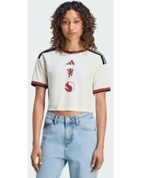 adidas - Manchester United 26/27 Third Jersey Crop Top - Lyst