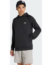 adidas - Trefoil Essentials Spacer Hoodie - Lyst