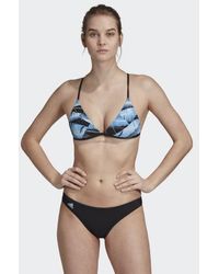 adidas Reversible Bikinioberteil - Blau