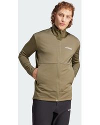 adidas - Terrex Multi Light Fleece Full-zip Jacket - Lyst