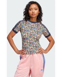 adidas - Originals X Liberty London Cali T-Shirt - Lyst