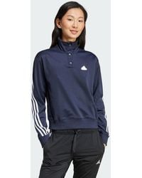 adidas - Iconic Wrapping 3-Stripes Snap Track Jacket - Lyst