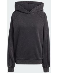 adidas - Washed-Out Boyfriend-Fit Hoodie - Lyst