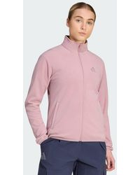 adidas - Terrex Multi Essentials Full Zip Fleece Jacket - Lyst