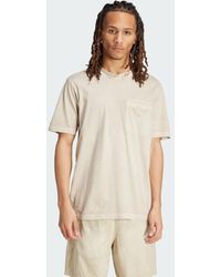 adidas Originals - Camiseta Trefoil Essentials + Dye Pocket - Lyst