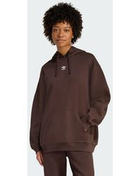 adidas - Essentials Oversized Fleece Hoodie - Lyst