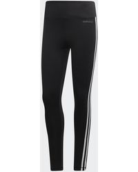 adidas - Designed 2 Move 3-Stripes High-Rise Long Tights - Lyst