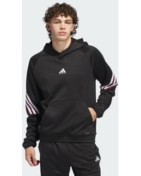 adidas - Felpa Basketball Crazy Warm Con Cappuccio - Lyst