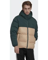 adidas - Down Regen Hooded Puffer Jacket - Lyst