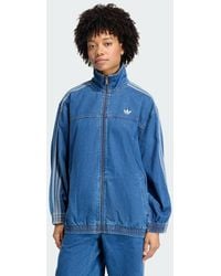 adidas - Firebird Adilenium Track Top Denim - Lyst