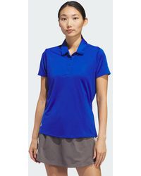 adidas - Solid Performance Short Sleeve Polo Shirt - Lyst