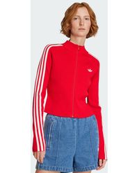 adidas - Giacca Da Allenamento Adicolor 3-Stripes Slim Knit - Lyst
