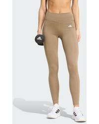adidas - Optimé Essentials Stash Pocket Full-Length Leggings - Lyst