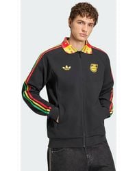 adidas - Jamaica National Team Anthem Full-Zip Jacket - Lyst