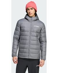 adidas - Terrex Multi Light Down Climawarm Hooded Jacket - Lyst